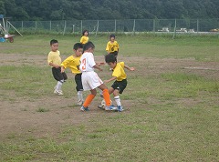 サッカーの試合20070721